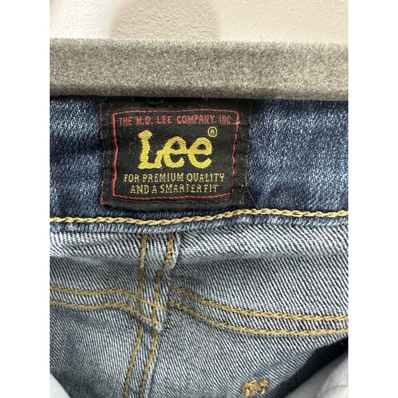 Women’s Lee Cleric Jeans Size 12L Blue Boot Cut Jeans - Picture 4 of 10